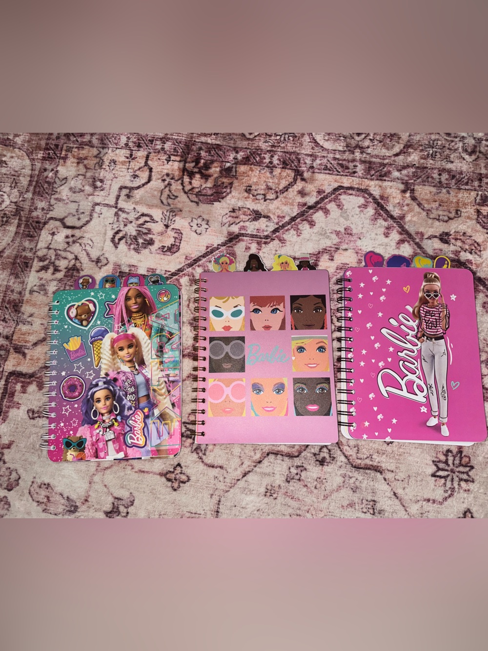 Barbie and friends tabbed notebook journal bundle